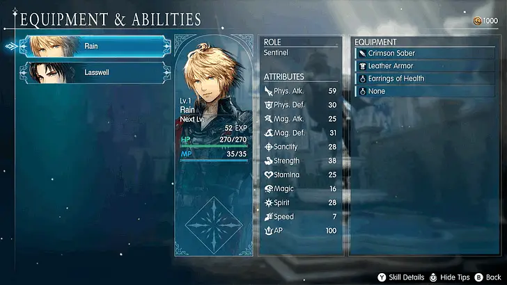 Level Up Characters