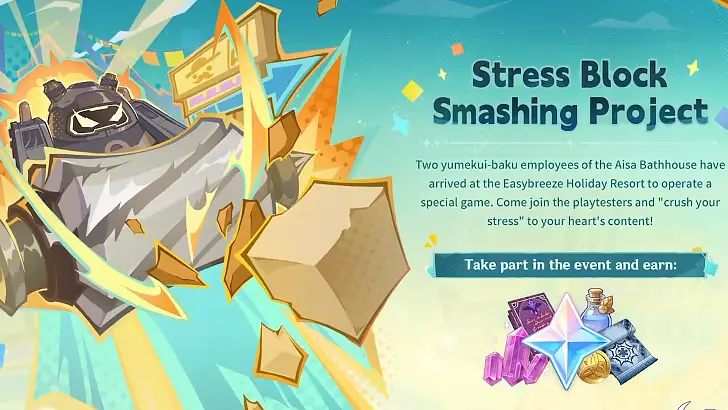 Genshin Impact - 7.2 Event - Stress Block Smashing Project