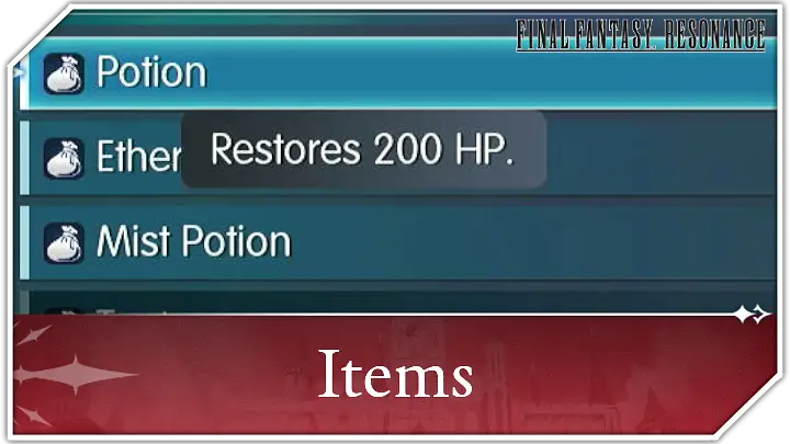 List of All Items