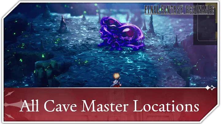All Cave Master Locations