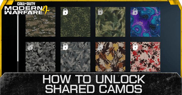 How to Unlock Shared Camos | Call of Duty Modern Warfare 4 (MW4)｜Game8