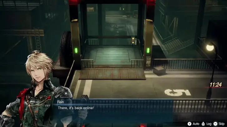 Elevator back online