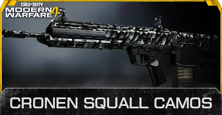 All Cronen Squall Camos | Call of Duty Modern Warfare 4 (MW4)｜Game8