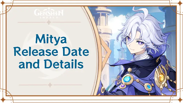 Genshin Impact - Mitya Release Date and Details
