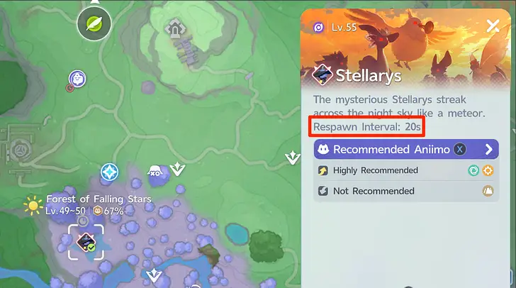 Alpha Aniimo Respawn Interval