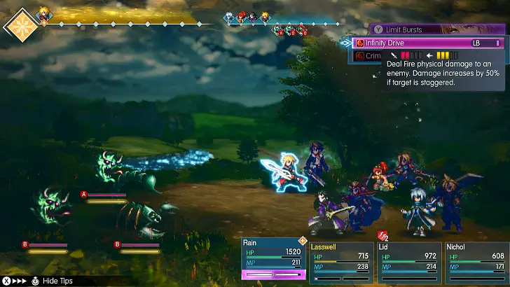 Using a Limit Burst