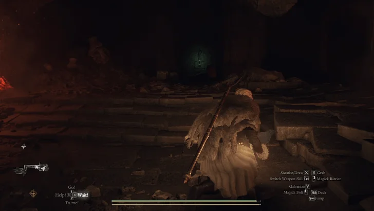 Molten Gauntlet - First Boss Room - Lever